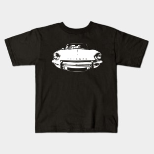 Triumph Spitfire Mk3 1960s British classic car monoblock white Kids T-Shirt